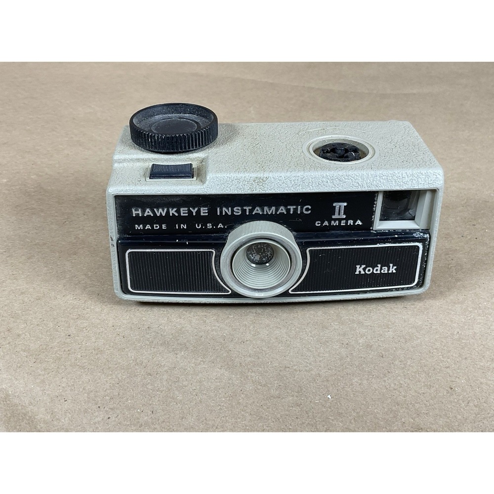 Vintage Kodak Hawkeye Instamatic II Camera 126 Film 1969-75 Made USA Untested